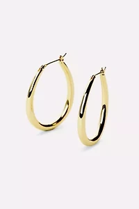 Ana Luisa Cuidado Hoop Earrings