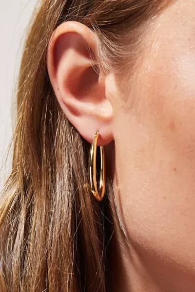 Ana Luisa Cuidado Hoop Earrings