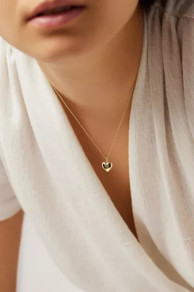 Ana Luisa Lev Small Heart Necklace