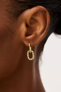 Ana Luisa Mini Double Drop Earrings