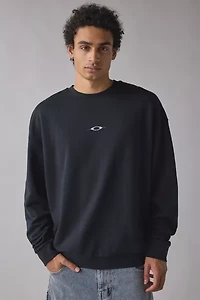 Oakley Stacked Metal Logo Graphic Crew Neck Sweatshirt