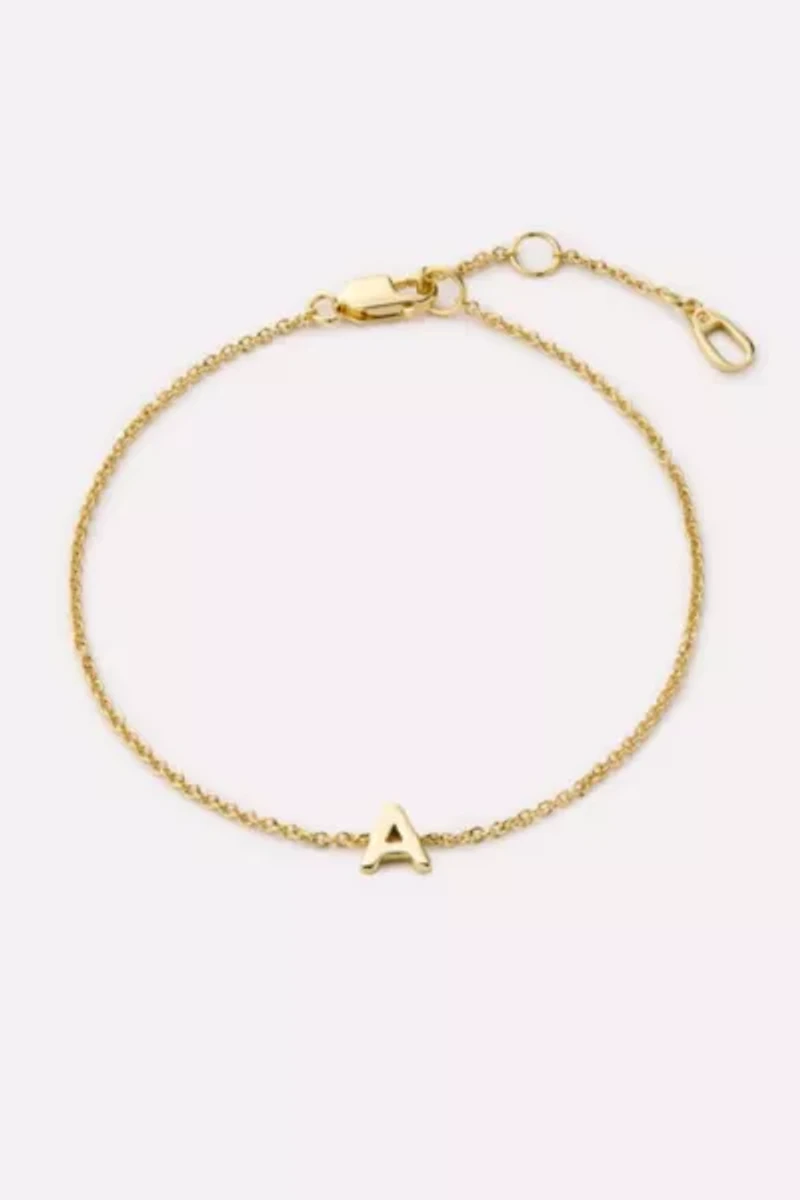 Ana Luisa Letter Initial Bracelet