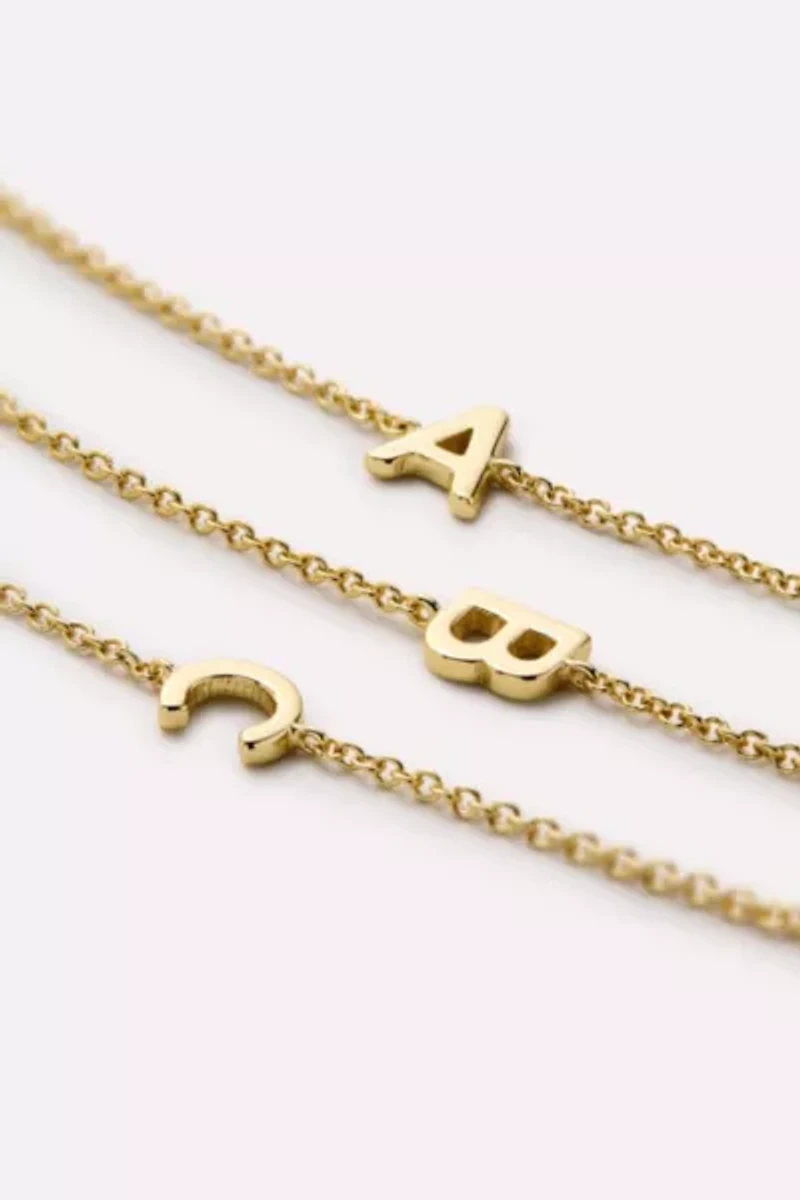 Ana Luisa Letter Initial Bracelet