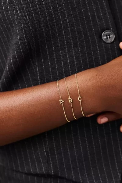 Ana Luisa Letter Initial Bracelet