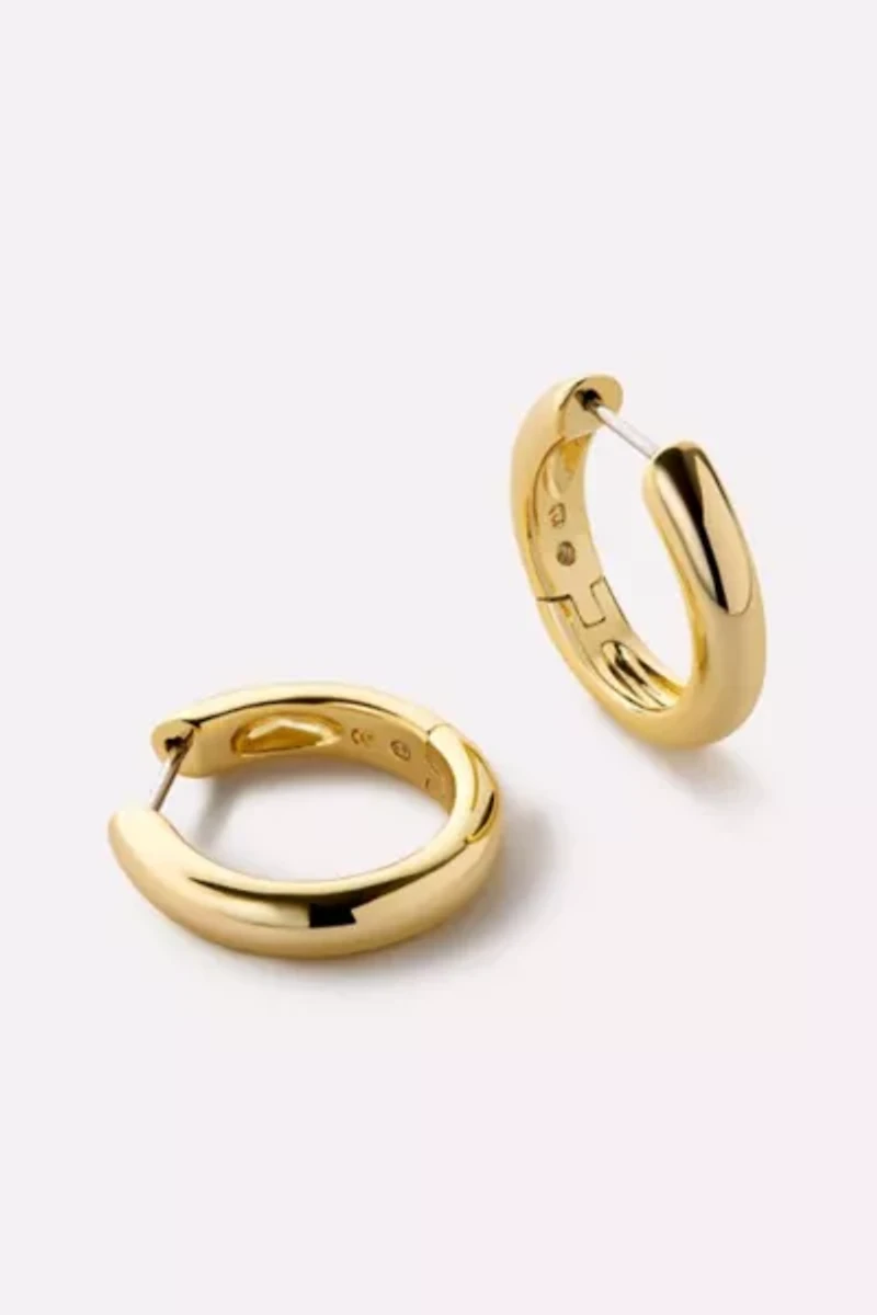 Ana Luisa Giulia Medium Hoop Earrings