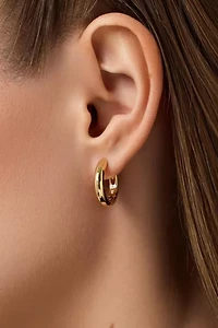 Ana Luisa Giulia Medium Hoop Earrings