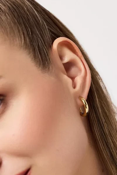 Ana Luisa Giulia Medium Hoop Earrings