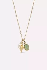 Ana Luisa Ocean Gold Charm Necklace