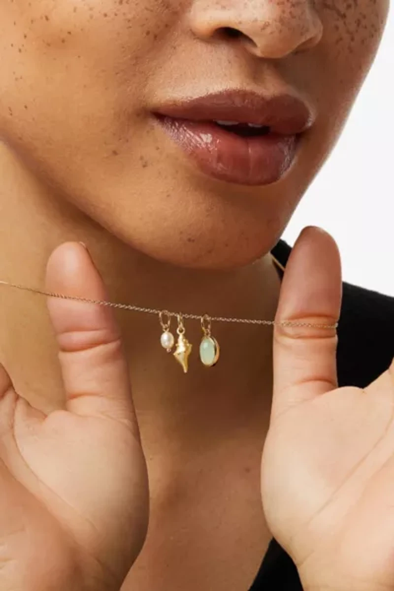 Ana Luisa Ocean Gold Charm Necklace