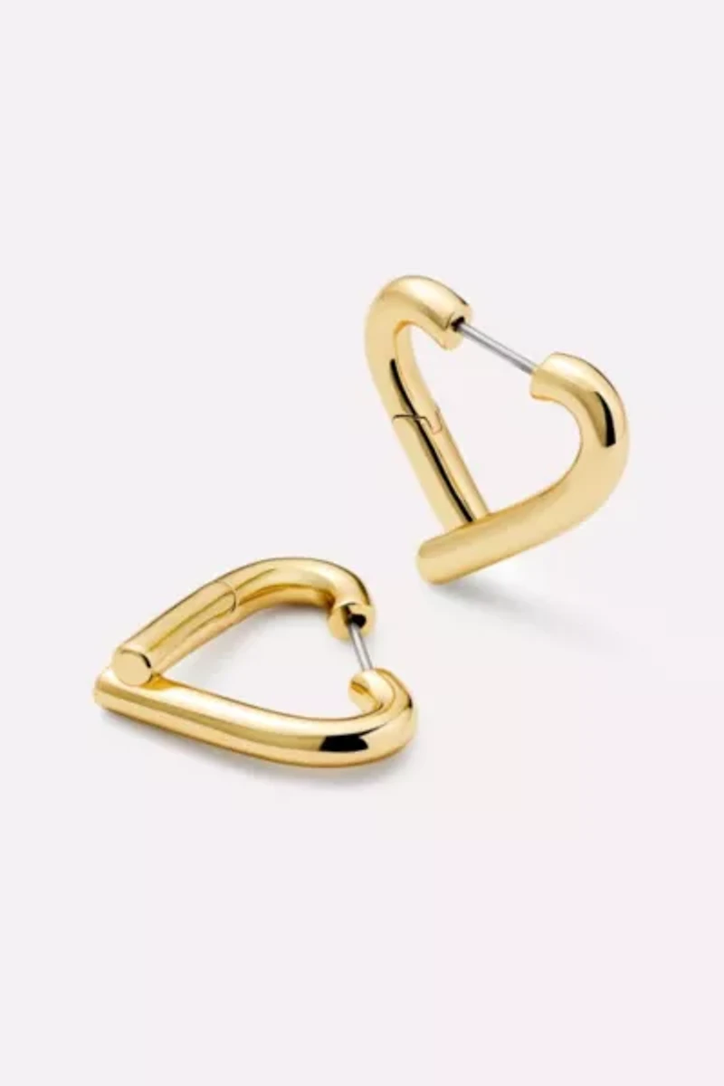 Ana Luisa Keilan Heart Earrings