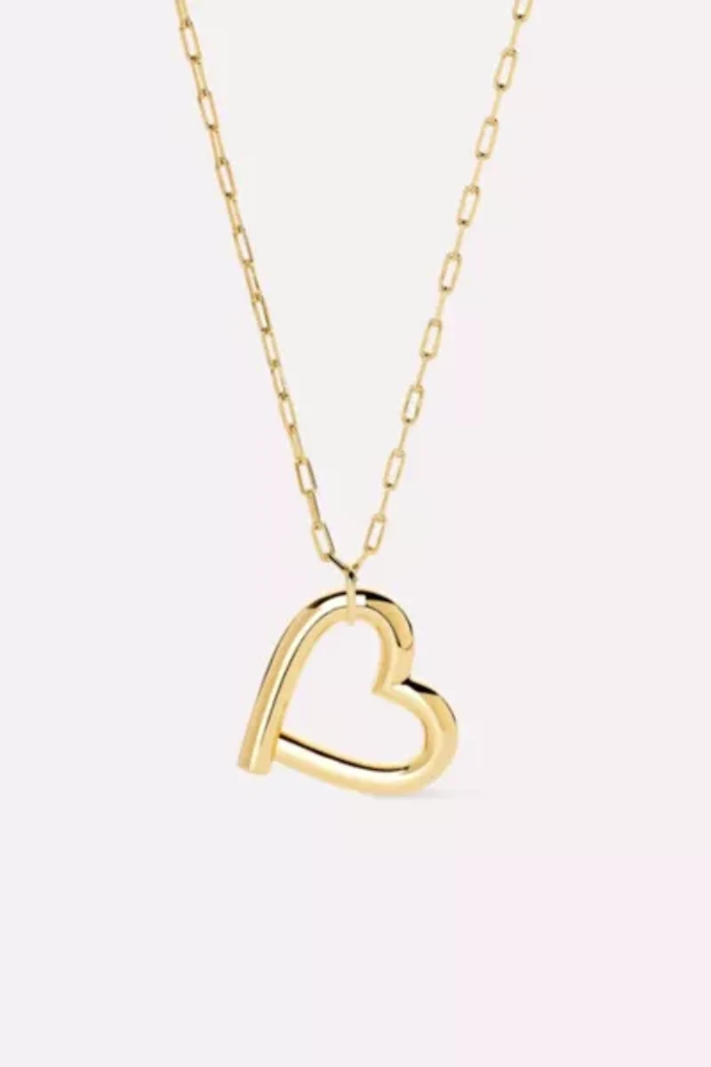 Ana Luisa Delilah Heart Necklace