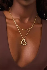 Ana Luisa Delilah Heart Necklace