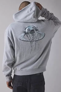 Oakley Futurescape Iced Jellyfish Graphic Hoodie Sweatshirt
