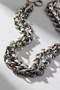 Avery Chunky Chain Layering Necklace Set