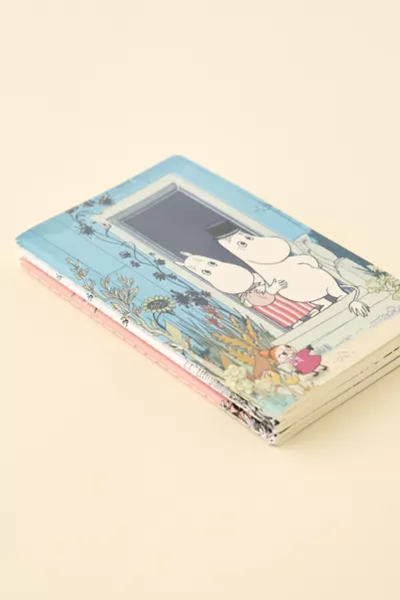 Moomin Mini Notebook - Set Of 3