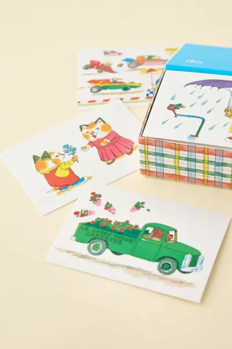 Richard Scarry's Busy, Busy Postcard Set