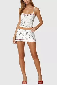 Edikted Mica Floral Cupped Corset
