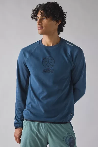 Roark White Cloud Crew Neck Sweatshirt
