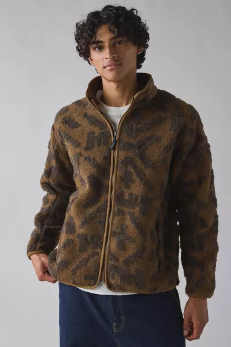 Roark Campover Fleece Zip-Up Jacket