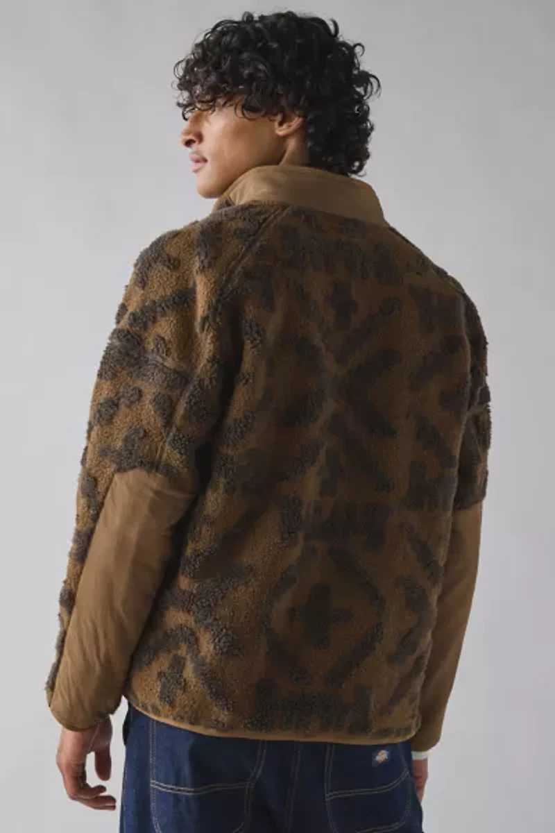 Roark Campover Fleece Zip-Up Jacket