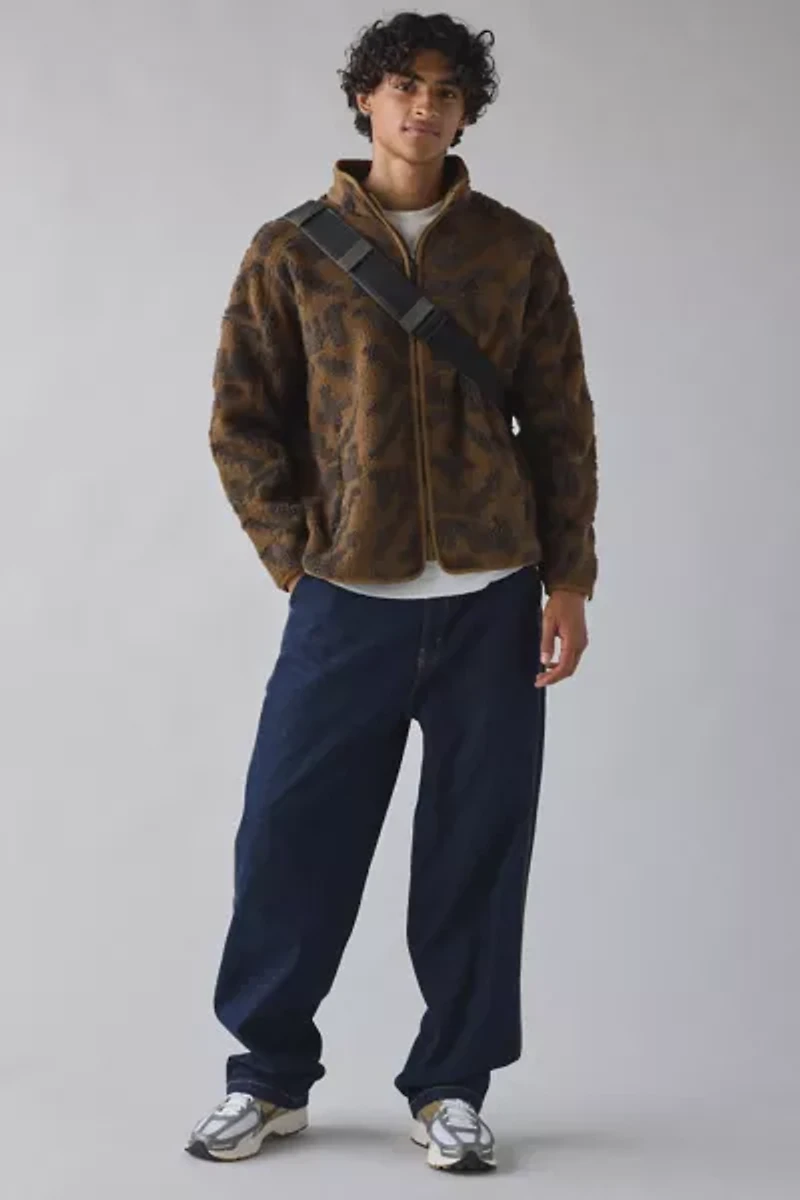 Roark Campover Fleece Zip-Up Jacket