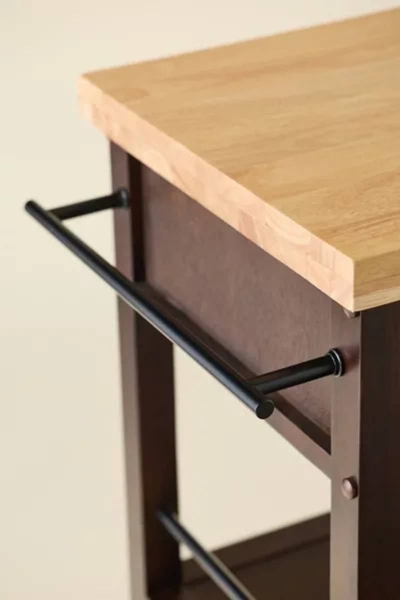 Laci Rolling Kitchen Cart