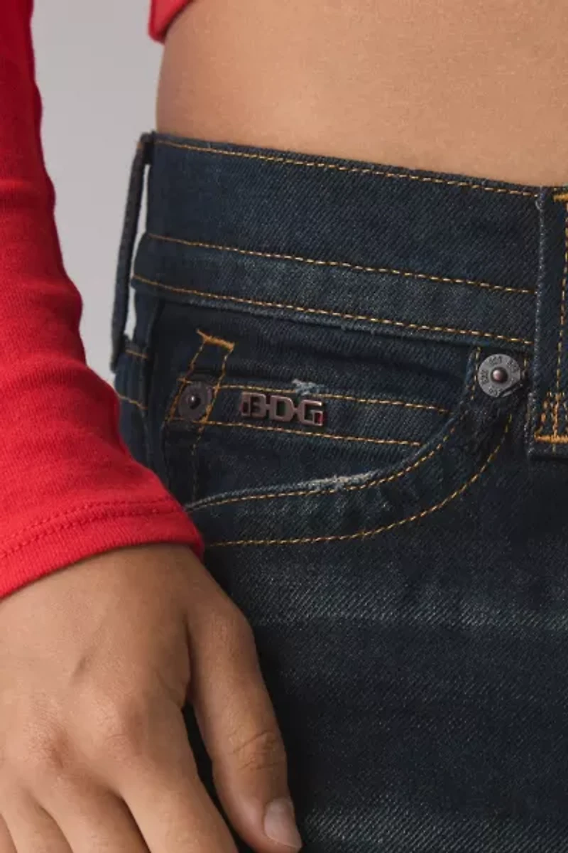 BDG Kayla Coated Low-Rise Jean