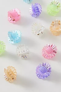 Vintage By UO Colorful Daisy Mini Claw Clips