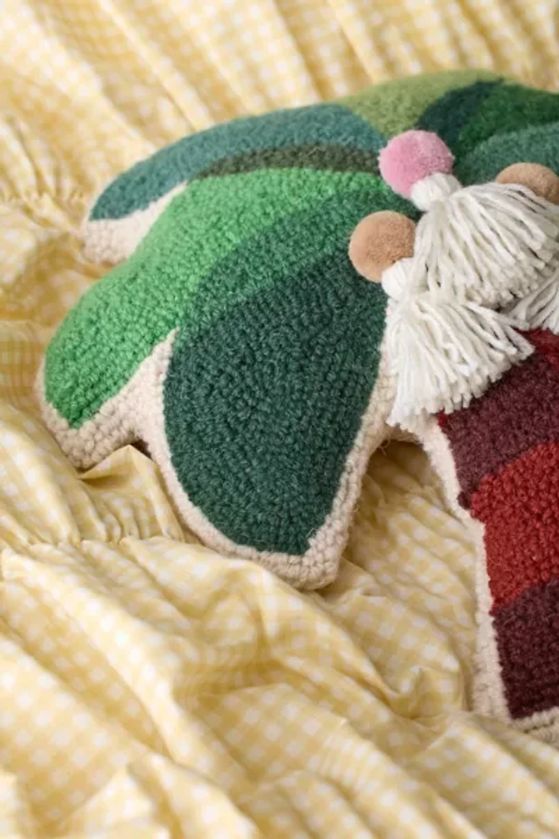 Palmita Pom Tassels Hook Throw Pillow