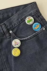 Three Potato Four X Richard Scarry Cars & Trucks #1 Button Pin Set