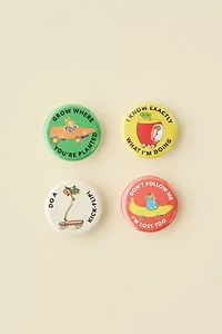 Three Potato Four X Richard Scarry Cars & Trucks #2 Button Pin Set