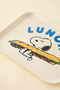 Three Potato Four Peanuts Snoopy Lunch Tray