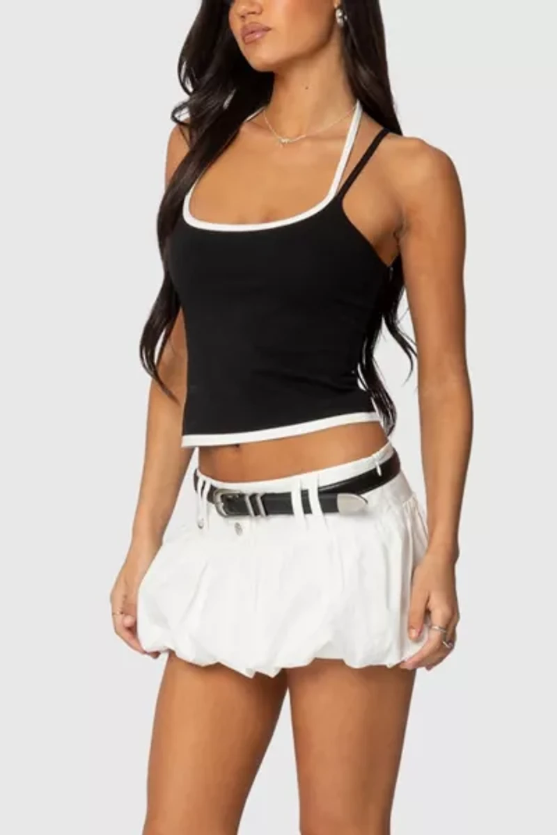 Edikted Emersyn Bubble Mini Skirt