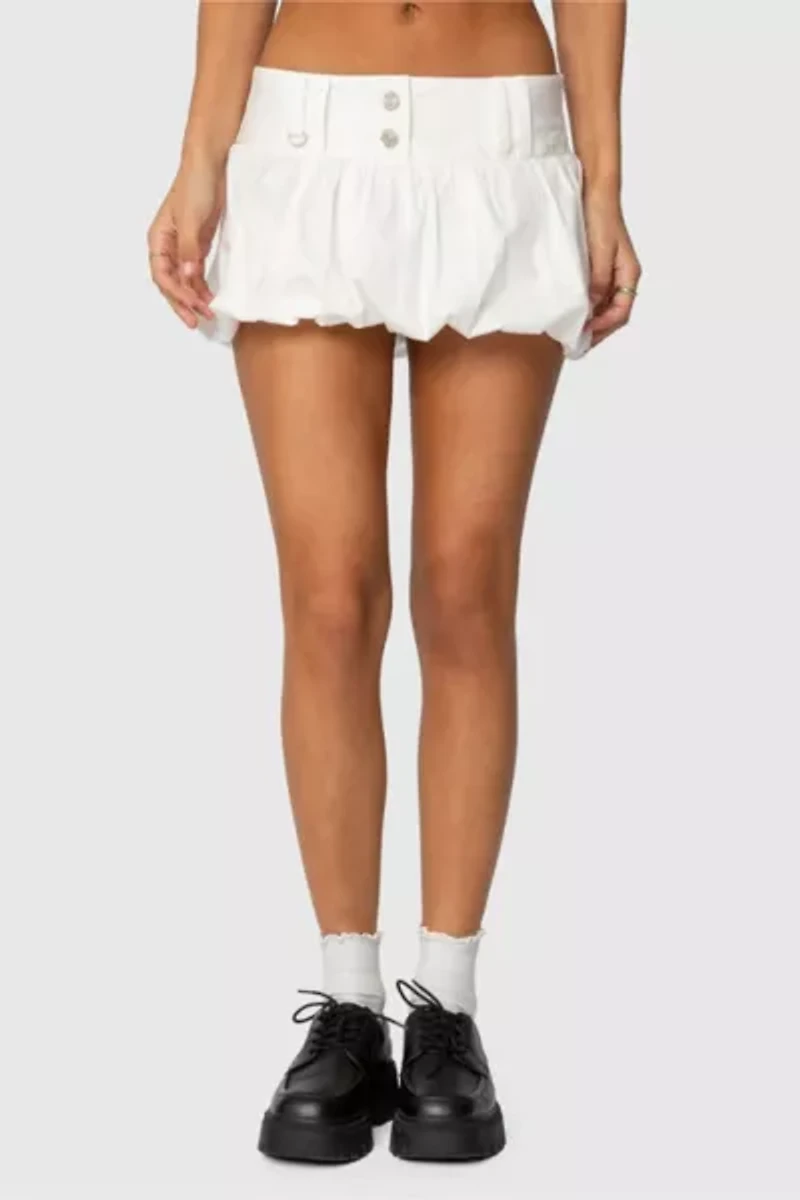 Edikted Emersyn Bubble Mini Skirt