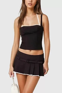Edikted Lesly Pleated Mini Skort