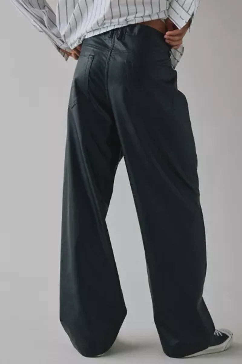 BDG Nitro Baggy Faux Leather Pant