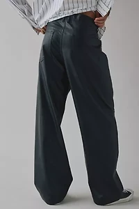 BDG Nitro Baggy Faux Leather Pant