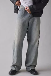 BDG Nitro Rave Flame Baggy Fit Jean