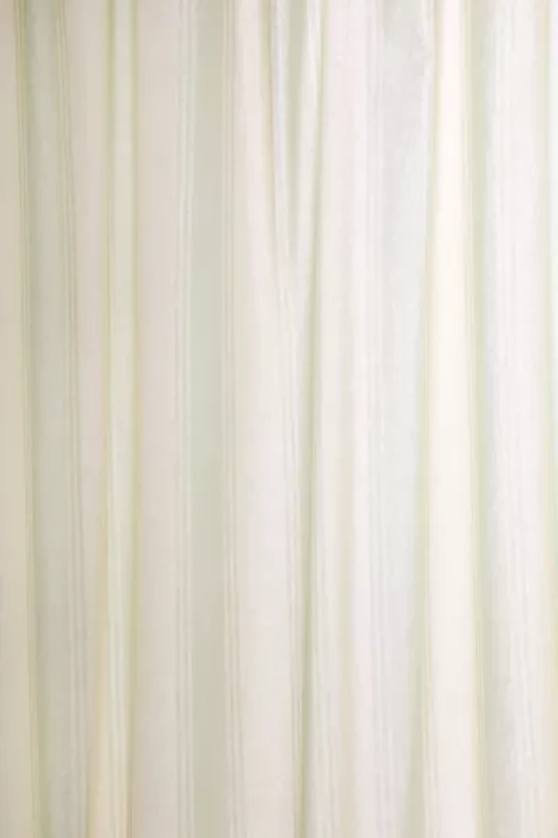 Ruffle Awning Striped Patterned Shower Curtain