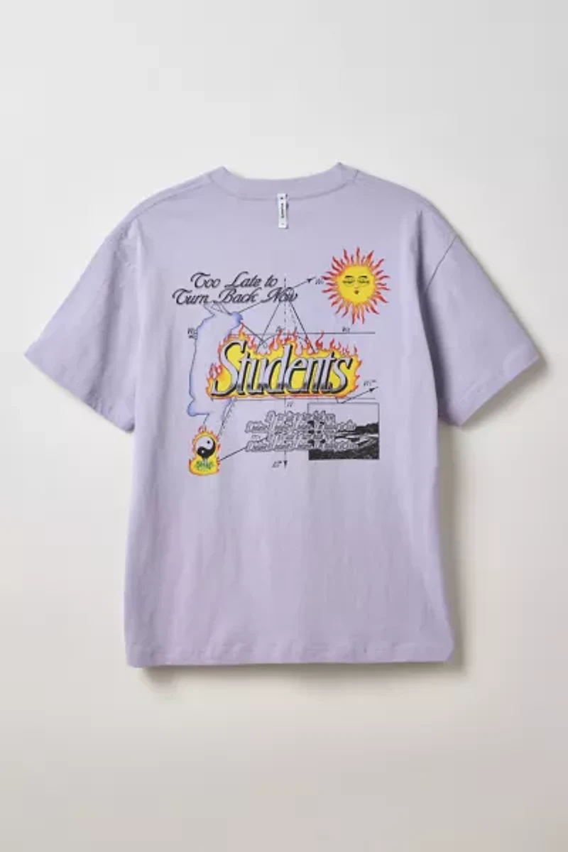 Students Golf Too Late Graphic Tee