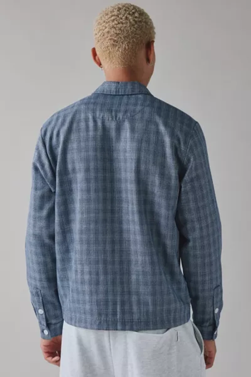 Students Golf Fisher Flannel Zip-Up Shirt