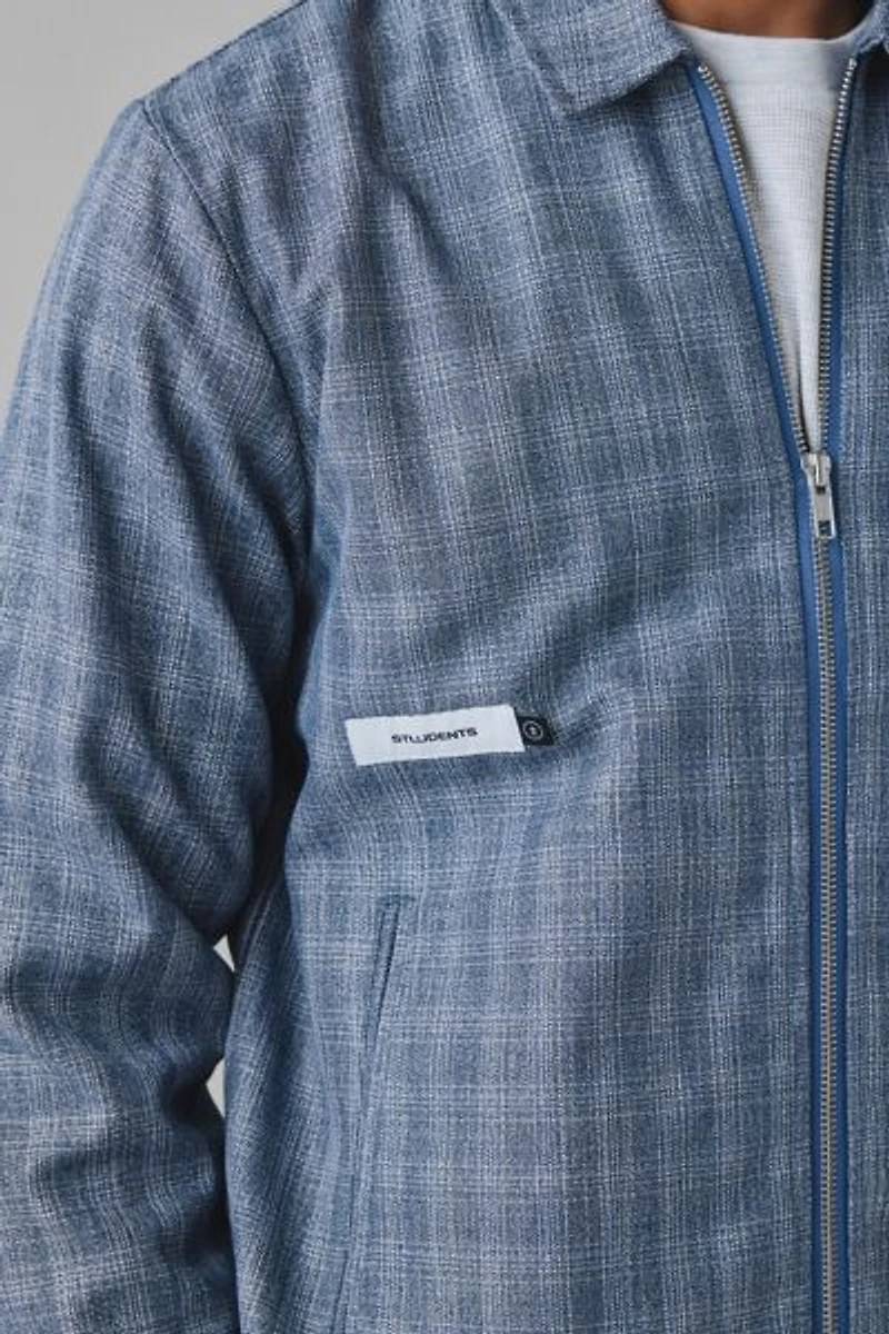 Students Golf Fisher Flannel Zip-Up Shirt