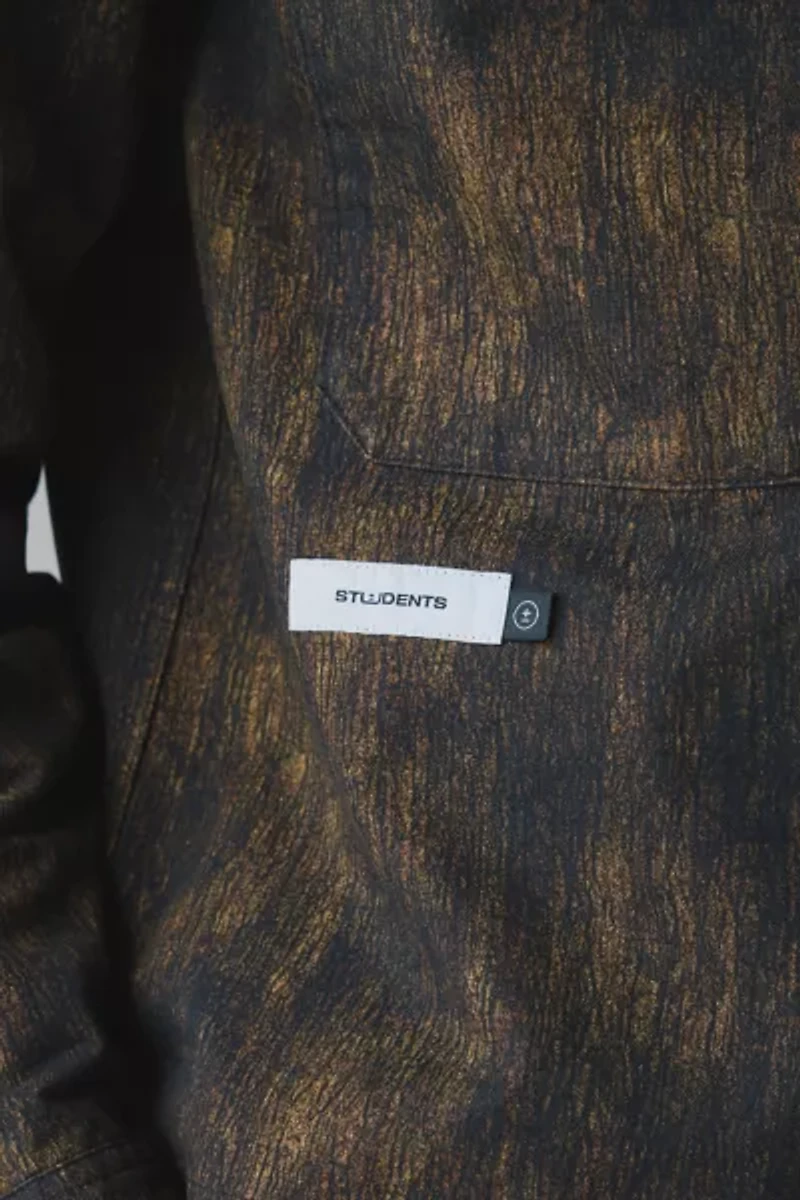 Students Golf Kennedy Camo Twill Jacket