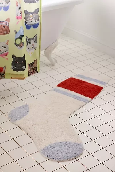 Sock Tufted Runner Bath Mat