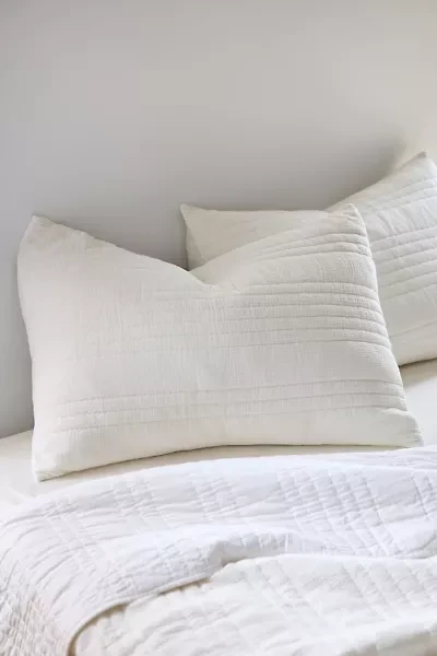 Atmosphere Quilted Sham Set