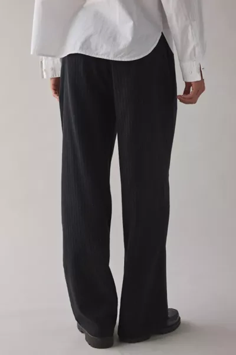 UO Preston Wooly Stripe Pull-On Pant