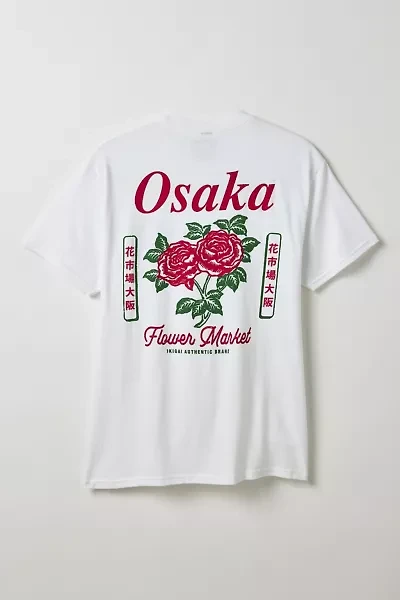 Osaka Japan Flower Market Graphic Tee