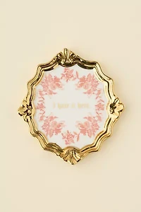 Cosette Ornate Ceramic Catch-All Dish