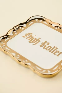 Cosette Ornate Ceramic Rolling Tray