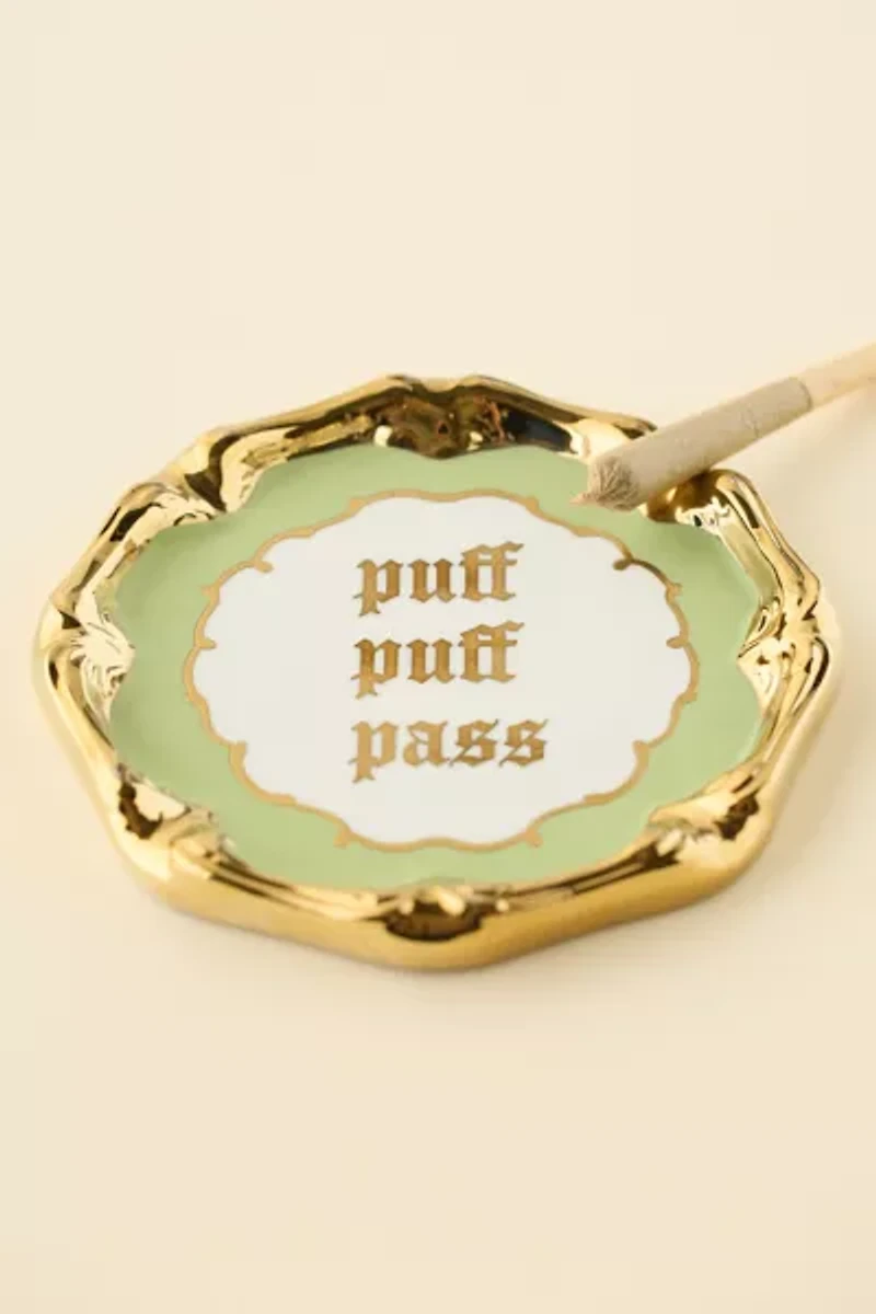 Cosette Ornate Ceramic Ashtray